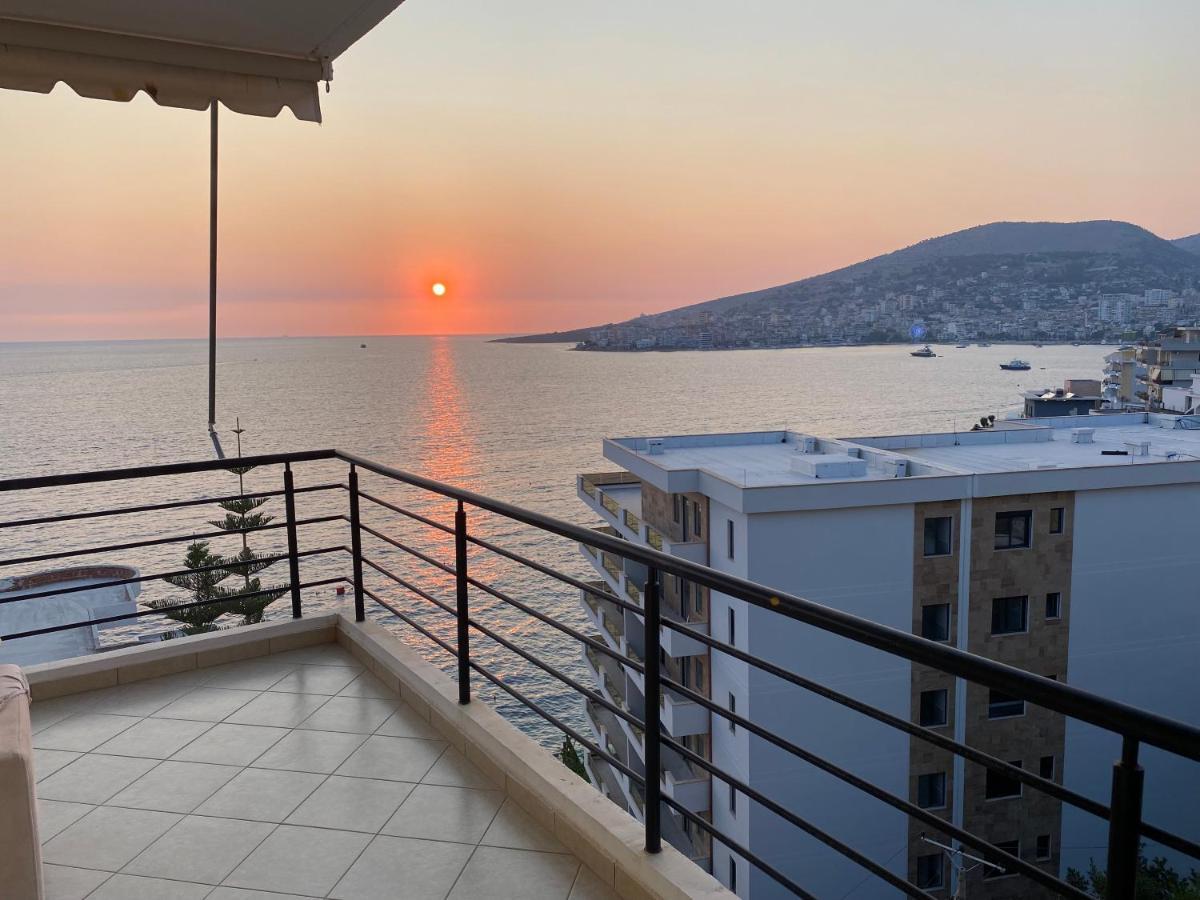 Apartment With Huge Sea View Balcony Саранда Екстер'єр фото