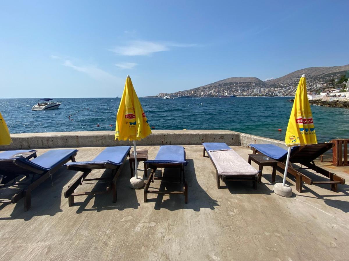 Apartment With Huge Sea View Balcony Саранда Екстер'єр фото